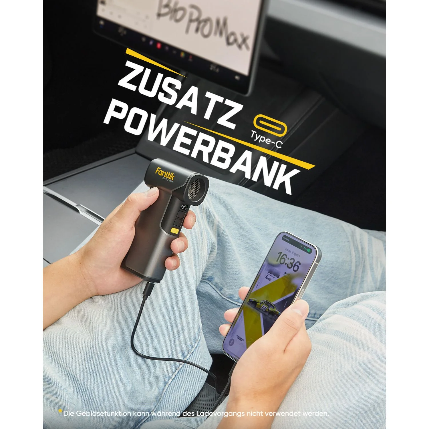 Fanttik B10 Pro Max Elektrische Staubgebläse - Image 5