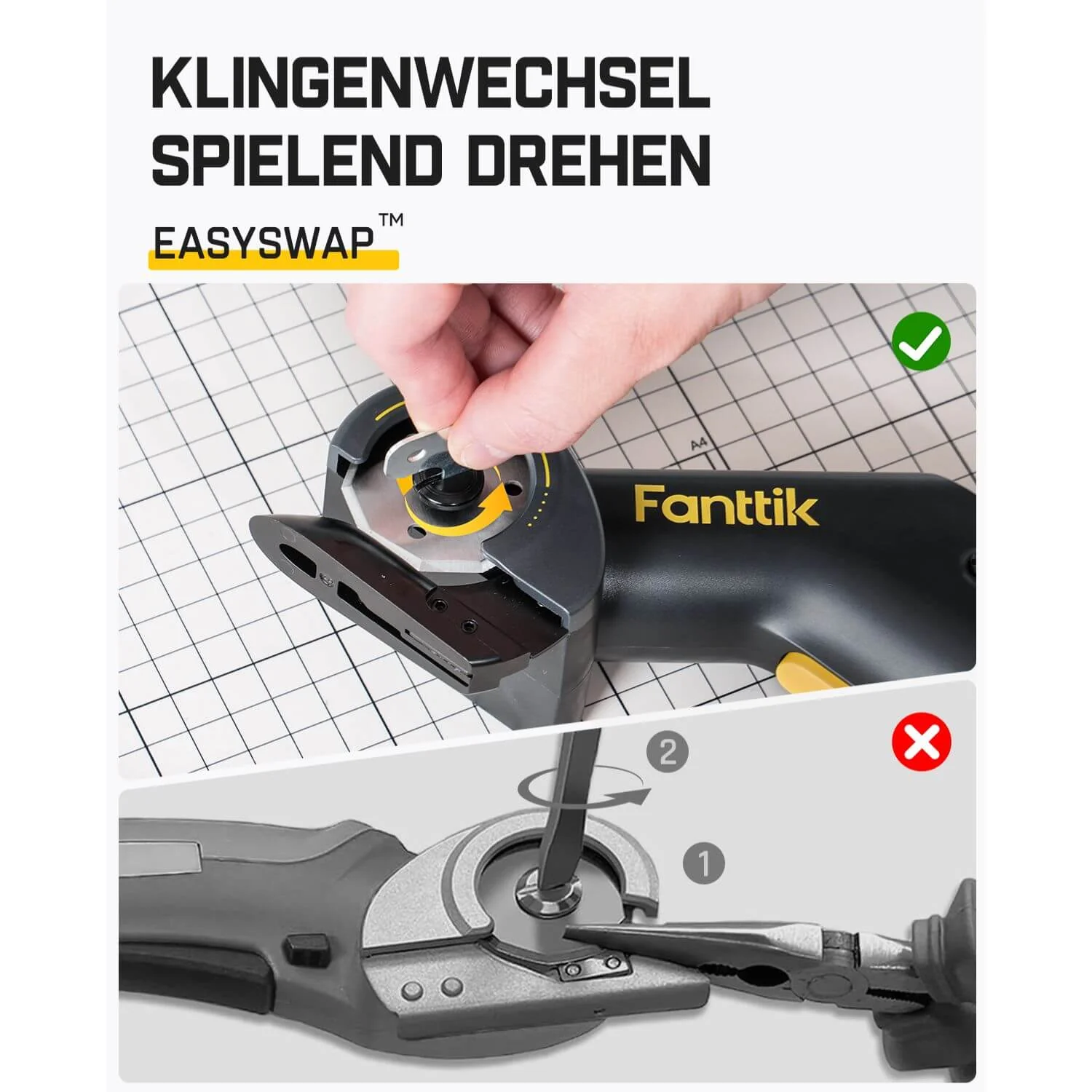 Fanttik C10 Pro Elektrische Schere - Image 6