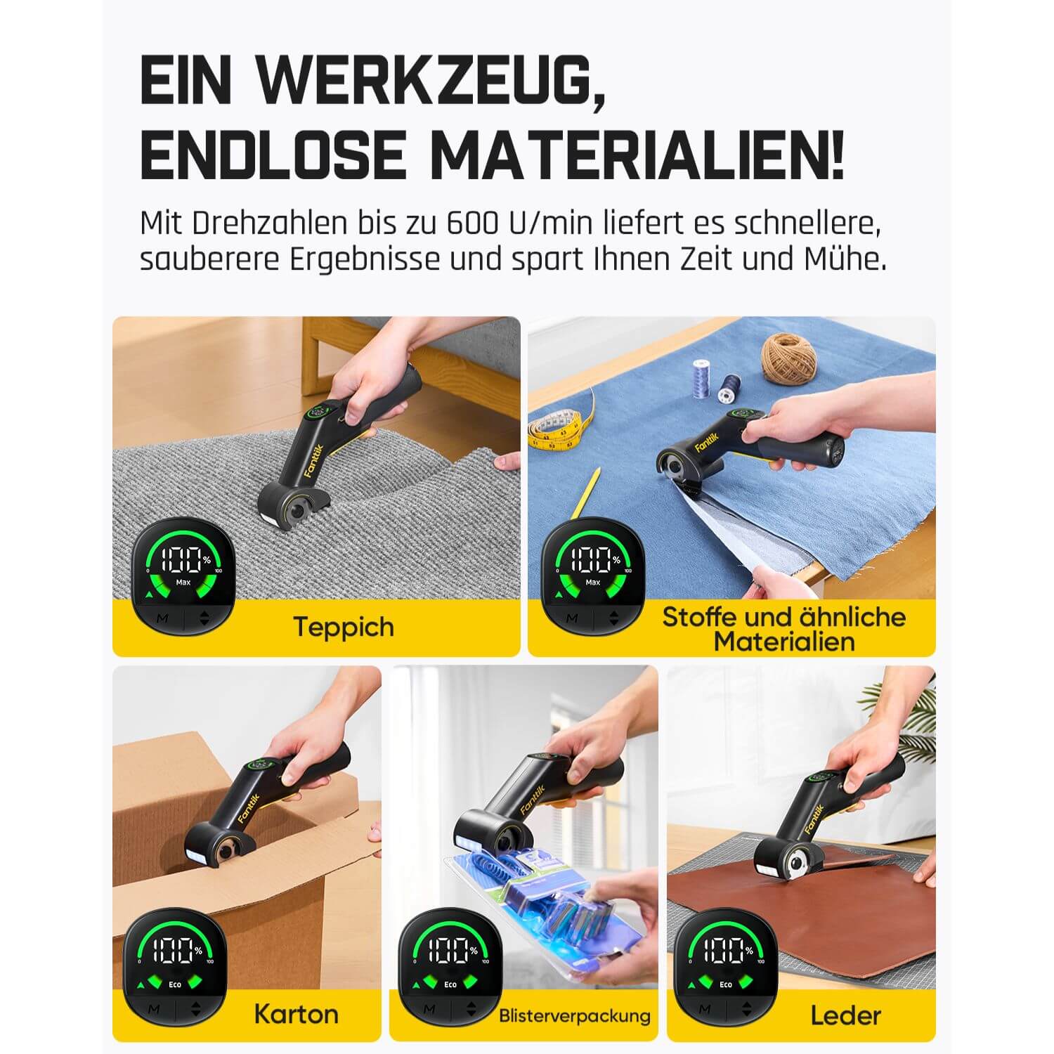 Fanttik C10 Pro Elektrische Schere - Image 7