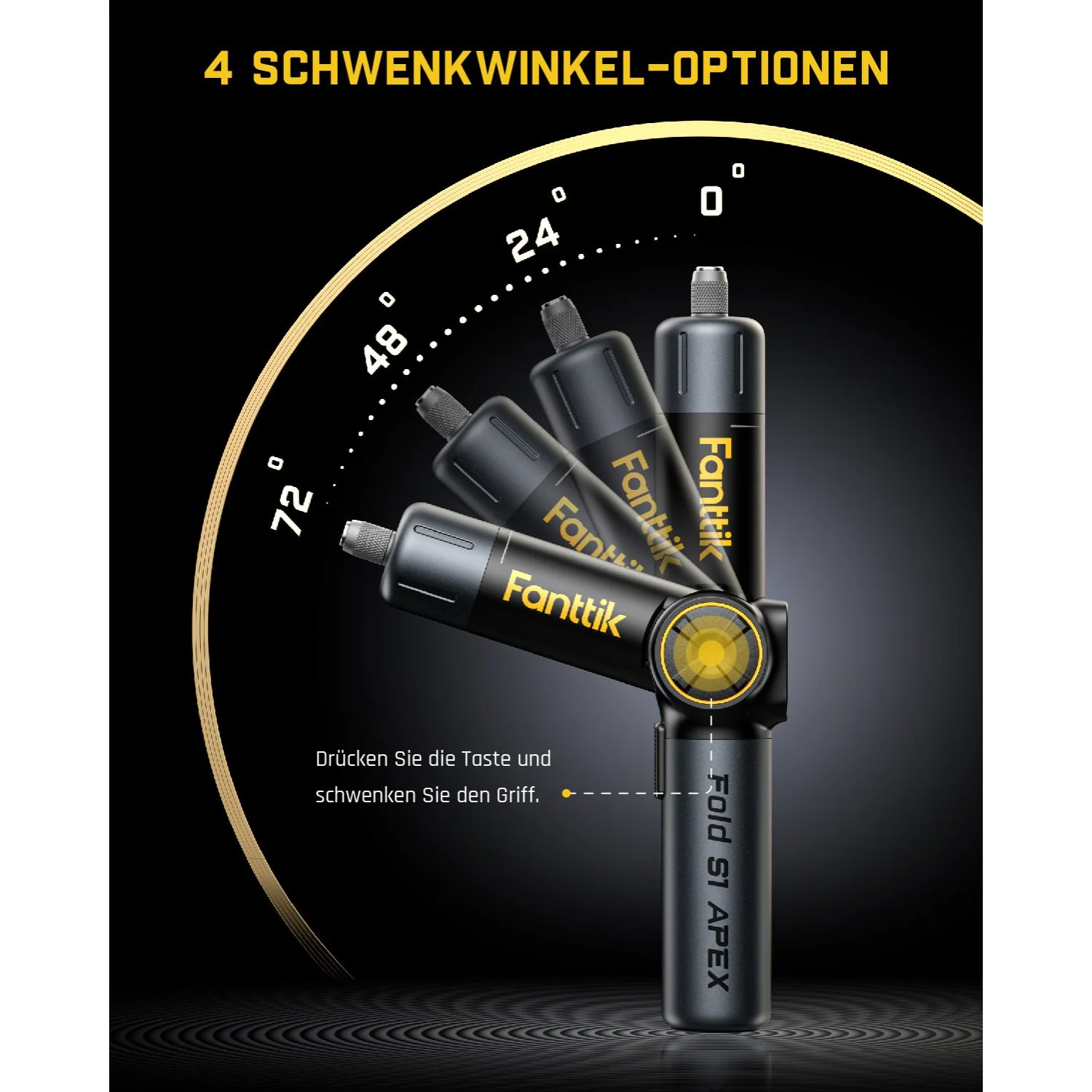 Fanttik Fold S1 APEX Elektrischer Schraubendreher - Image 3