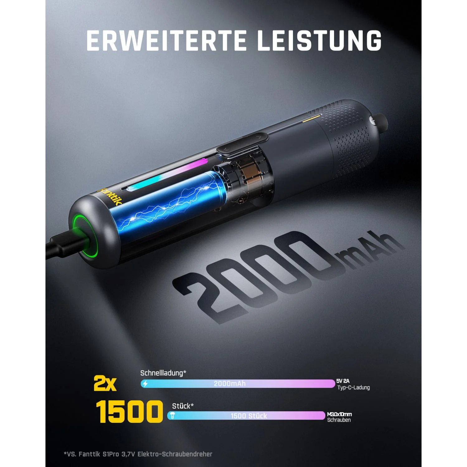 Fanttik S2 Pro Max Elektroschrauber - Image 6