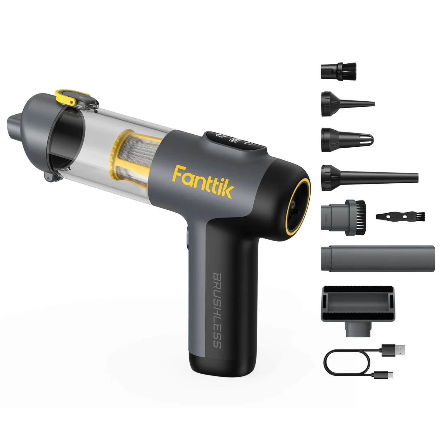 Fanttik Slim V9 Mix Autostaubsauger RobustClean - Image 8