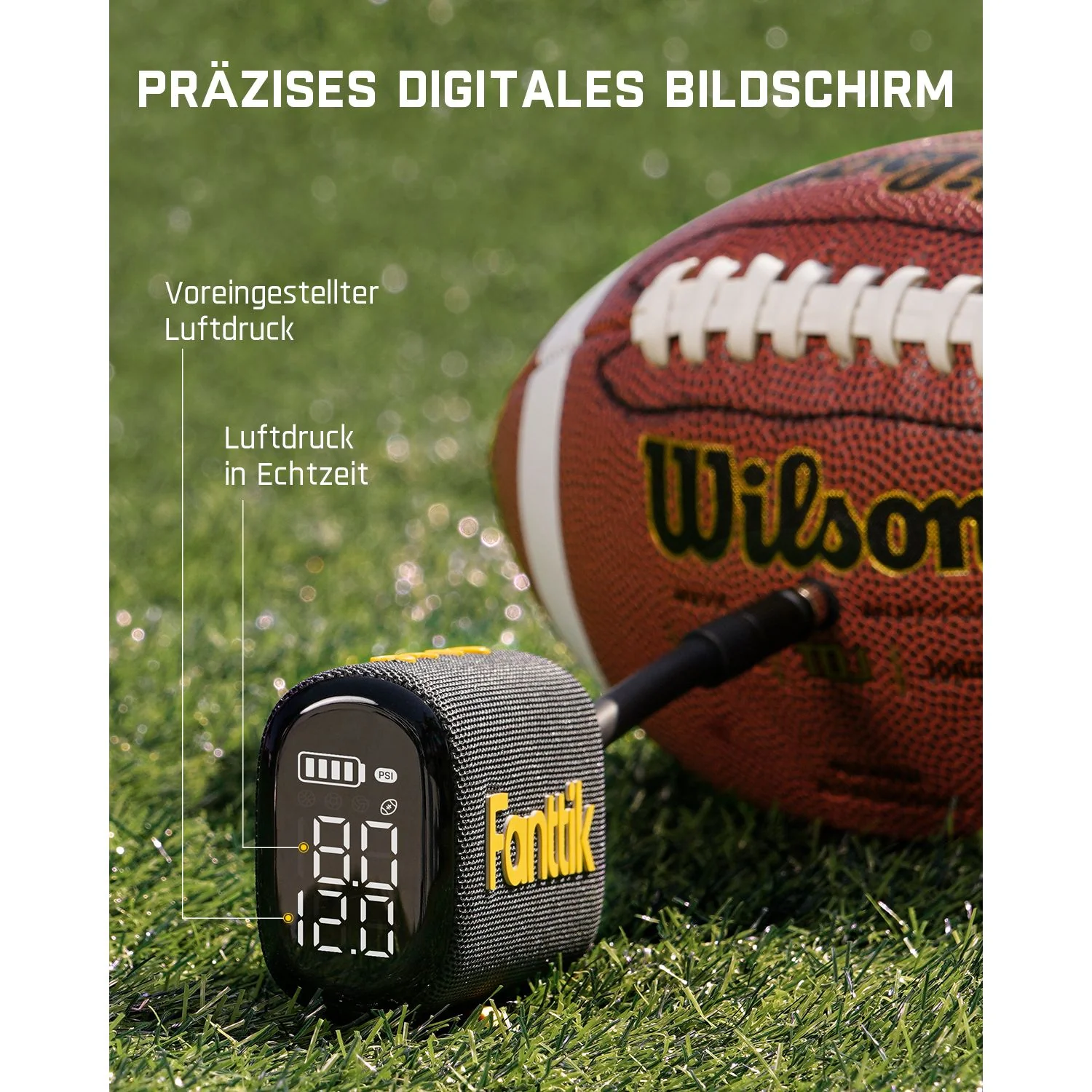 Fanttik X8 Nano Elektrische Ballpumpe - Image 4
